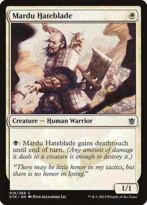 Mardu Hateblade<br /><span class="collector-number">Collector No. 16</span>