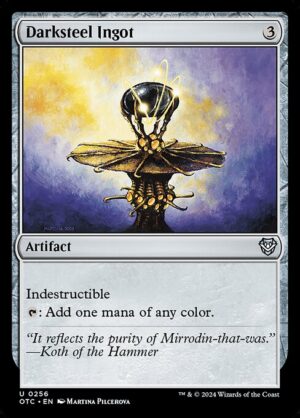 Darksteel Ingot<br /><span class="collector-number">Collector No. 256</span>