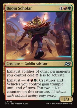 Boom Scholar<br /><span class="collector-number">Collector No. 189</span>