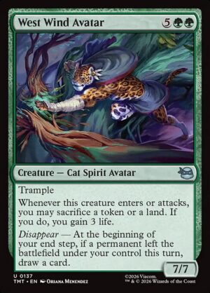 West Wind Avatar<br /><span class="collector-number">Collector No. 137</span>