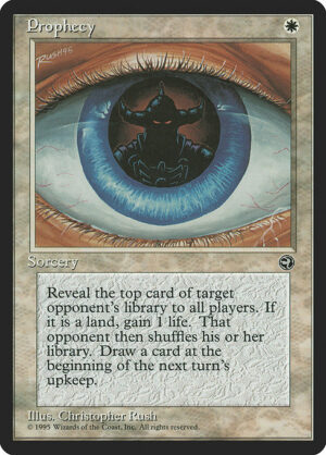 Prophecy<br /><span class="collector-number">Collector No. 11</span>