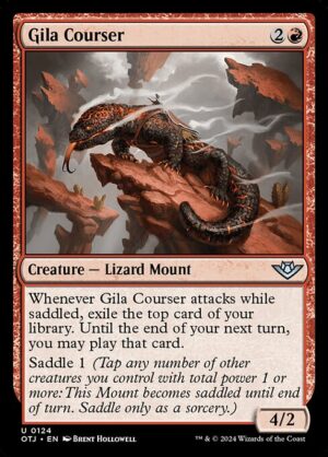 Gila Courser<br /><span class="collector-number">Collector No. 124</span>