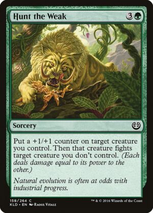 Hunt the Weak<br /><span class="collector-number">Collector No. 158</span>