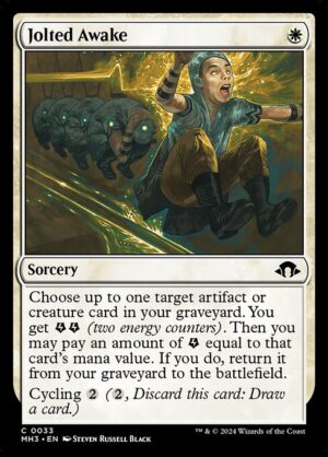 Jolted Awake<br /><span class="collector-number">Collector No. 33</span>