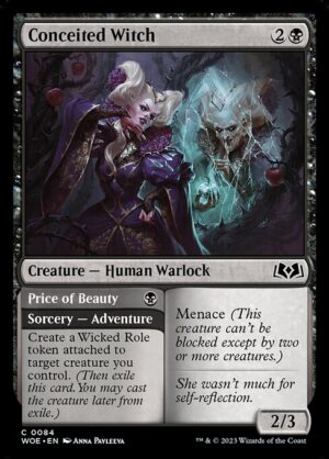 Conceited Witch // Price of Beauty<br /><span class="collector-number">Collector No. 84</span>