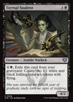 Eternal Student<br /><span class="collector-number">Collector No. 82</span>