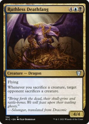 Ruthless Deathfang<br /><span class="collector-number">Collector No. 154</span>