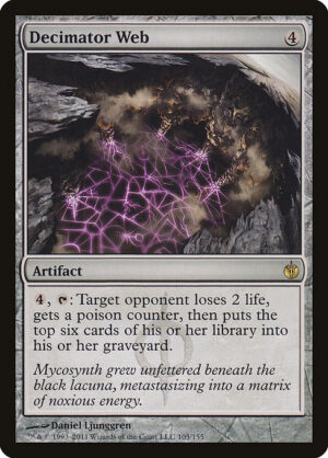 Decimator Web<br /><span class="collector-number">Collector No. 105</span>