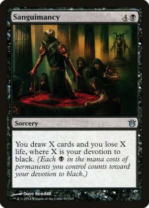 Sanguimancy<br /><span class="collector-number">Collector No. 81</span>