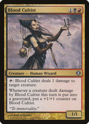 Blood Cultist<br /><span class="collector-number">Collector No. 157</span>