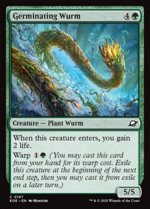 Germinating Wurm<br /><span class="collector-number">Collector No. 187</span>