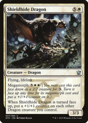 Shieldhide Dragon<br /><span class="collector-number">Collector No. 37</span>