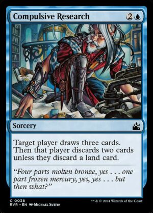 Compulsive Research<br /><span class="collector-number">Collector No. 38</span>
