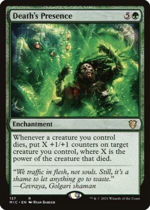Death's Presence<br /><span class="collector-number">Collector No. 137</span>