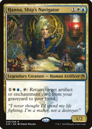 Hanna, Ship's Navigator<br /><span class="collector-number">Collector No. 206</span>