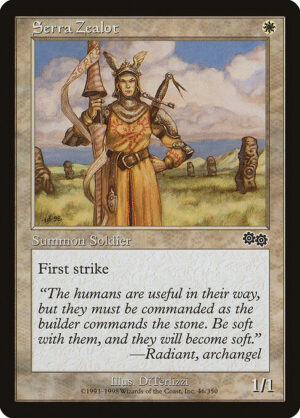 Serra Zealot<br /><span class="collector-number">Collector No. 46</span>