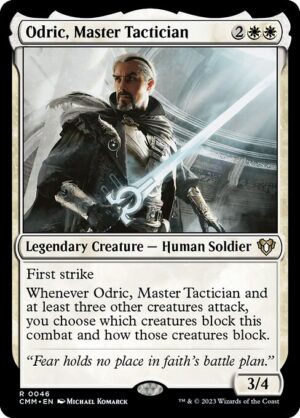 Odric, Master Tactician<br /><span class="collector-number">Collector No. 46</span>