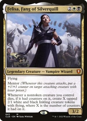 Felisa, Fang of Silverquill<br /><span class="collector-number">Collector No. 845</span>
