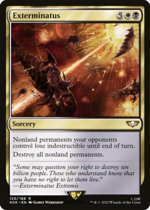 Exterminatus<br /><span class="collector-number">Collector No. 120</span>