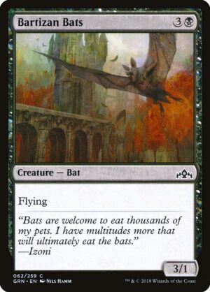Bartizan Bats<br /><span class="collector-number">Collector No. 62</span>