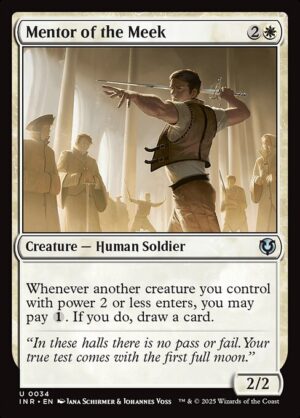 Mentor of the Meek<br /><span class="collector-number">Collector No. 34</span>