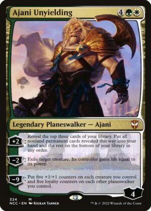 Ajani Unyielding<br /><span class="collector-number">Collector No. 324</span>
