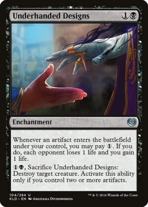 Underhanded Designs<br /><span class="collector-number">Collector No. 104</span>