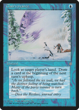 Clairvoyance<br /><span class="collector-number">Collector No. 63</span>