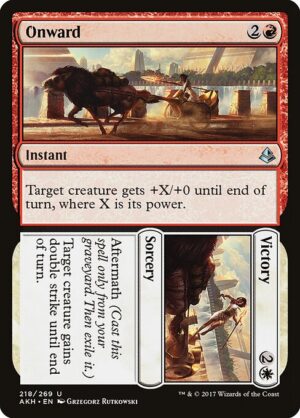 Onward // Victory<br /><span class="collector-number">Collector No. 218</span>
