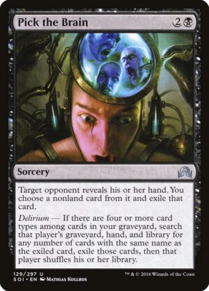 Pick the Brain<br /><span class="collector-number">Collector No. 129</span>