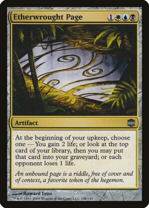 Etherwrought Page<br /><span class="collector-number">Collector No. 108</span>