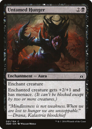 Untamed Hunger - Foil<br /><span class="collector-number">Collector No. 91</span>