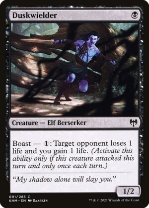 Duskwielder<br /><span class="collector-number">Collector No. 91</span>