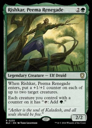 Rishkar, Peema Renegade<br /><span class="collector-number">Collector No. 235</span>