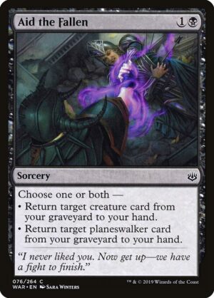Aid the Fallen<br /><span class="collector-number">Collector No. 76</span>