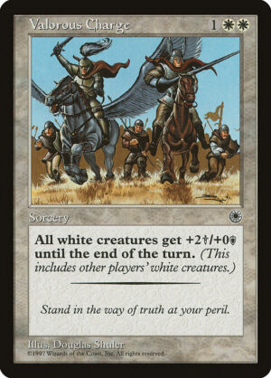 Valorous Charge<br /><span class="collector-number">Collector No. 34</span>