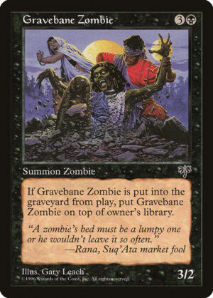 Gravebane Zombie<br /><span class="collector-number">Collector No. 127</span>