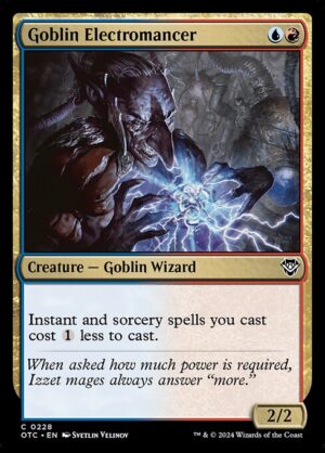 Goblin Electromancer<br /><span class="collector-number">Collector No. 228</span>