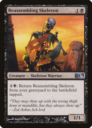 Reassembling Skeleton<br /><span class="collector-number">Collector No. 104</span>