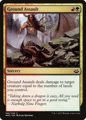 Ground Assault<br /><span class="collector-number">Collector No. 169</span>