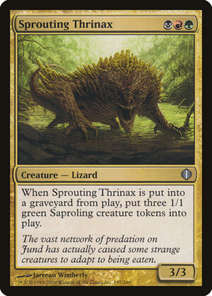 Sprouting Thrinax<br /><span class="collector-number">Collector No. 197</span>