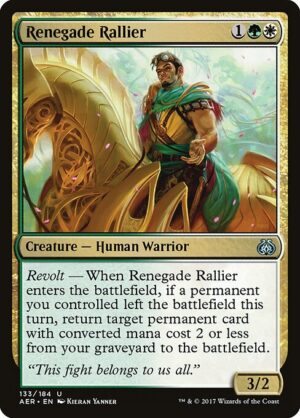 Renegade Rallier<br /><span class="collector-number">Collector No. 133</span>