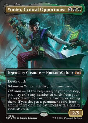 Winter, Cynical Opportunist - Foil<br /><span class="collector-number">Collector No. 7</span>