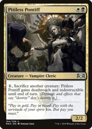 Pitiless Pontiff<br /><span class="collector-number">Collector No. 194</span>