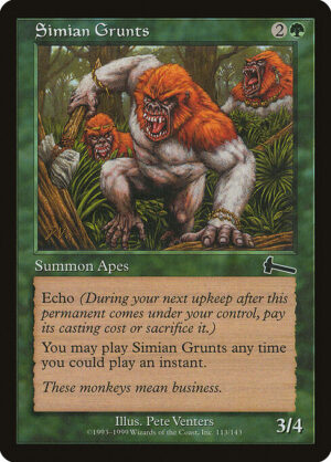 Simian Grunts<br /><span class="collector-number">Collector No. 113</span>