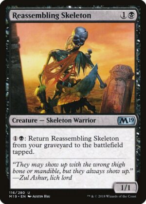 Reassembling Skeleton<br /><span class="collector-number">Collector No. 116</span>