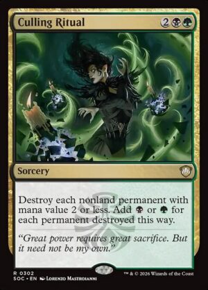 Culling Ritual<br /><span class="collector-number">Collector No. 302</span>