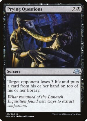 Prying Questions<br /><span class="collector-number">Collector No. 101</span>