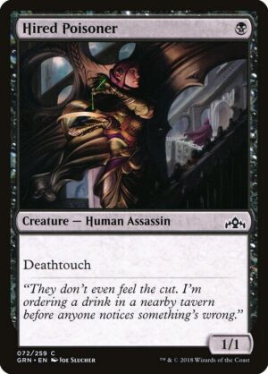 Hired Poisoner<br /><span class="collector-number">Collector No. 72</span>