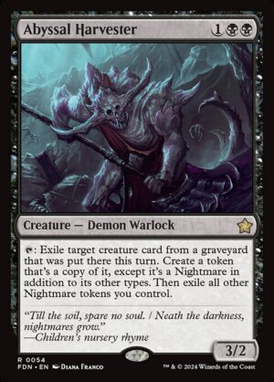 Abyssal Harvester - Foil<br /><span class="collector-number">Collector No. 54</span>